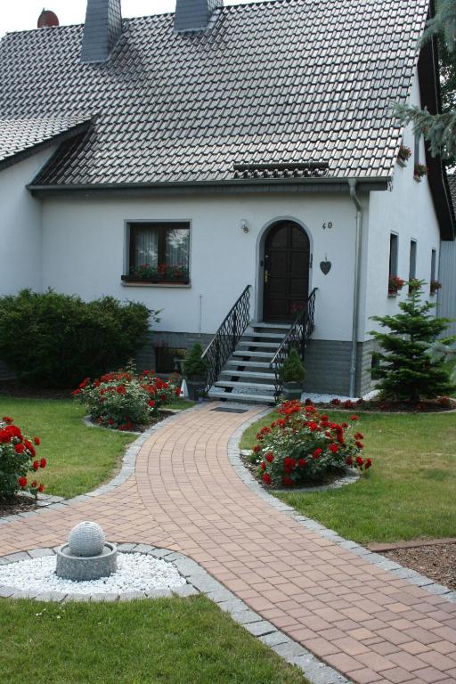 Zahrada ubytování Pension-Eula