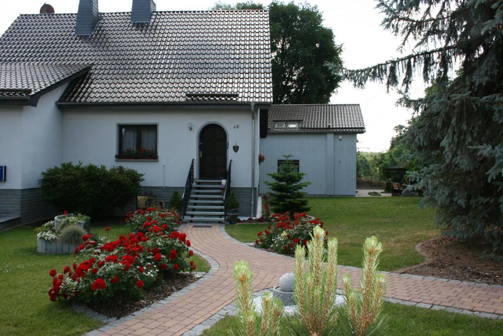 Zahrada ubytování Pension-Eula