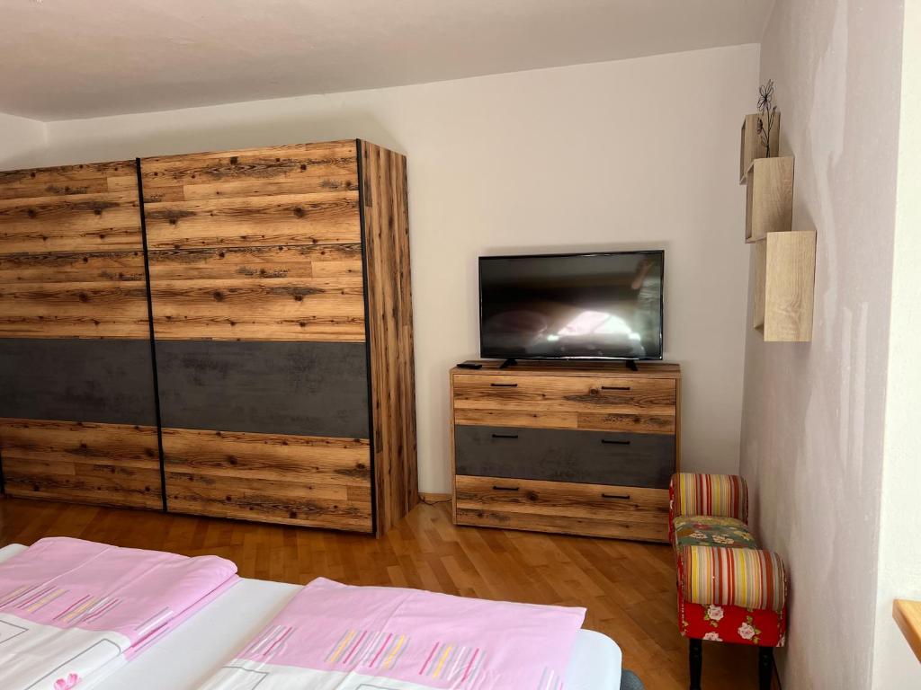 Postel nebo postele na pokoji v ubytování Ferienwohnung Eden