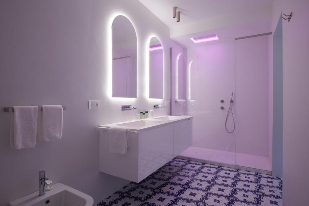 Kúpeľňa v ubytovaní Hotel Scalinatella