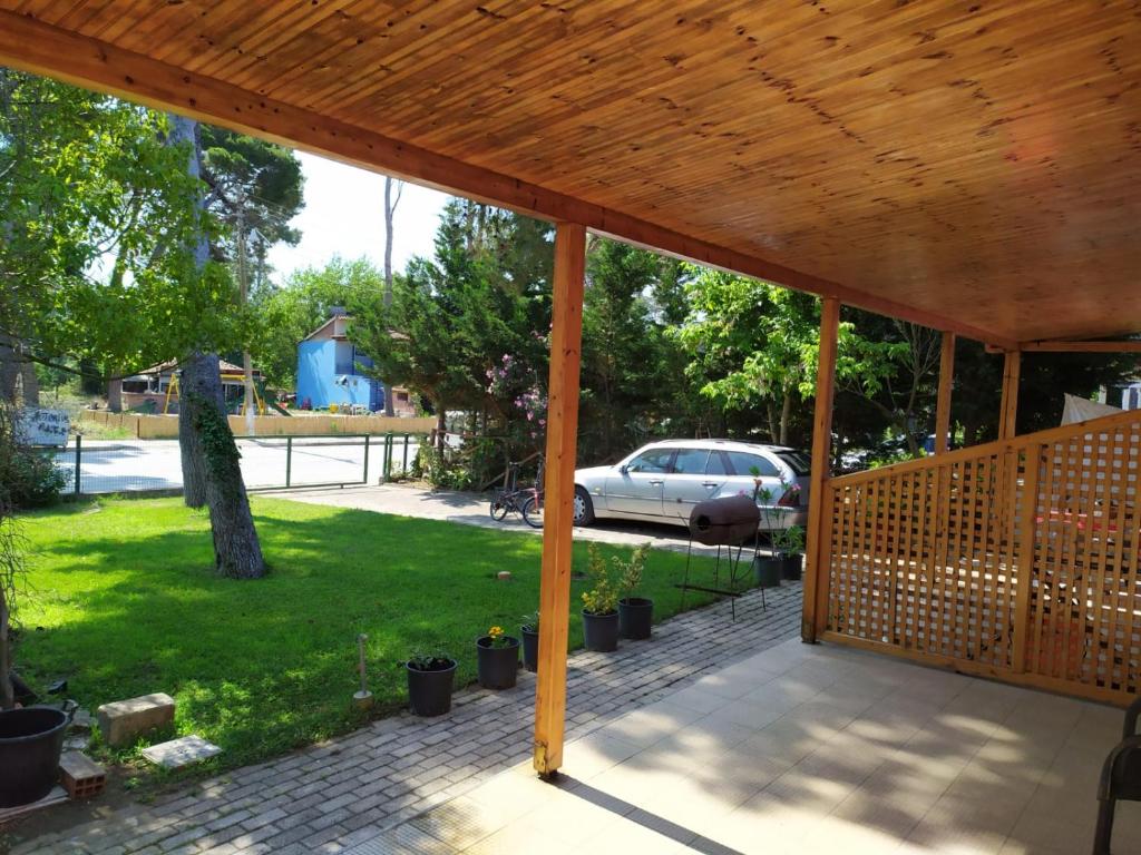 Zahrada ubytování Vila 7 Divjake