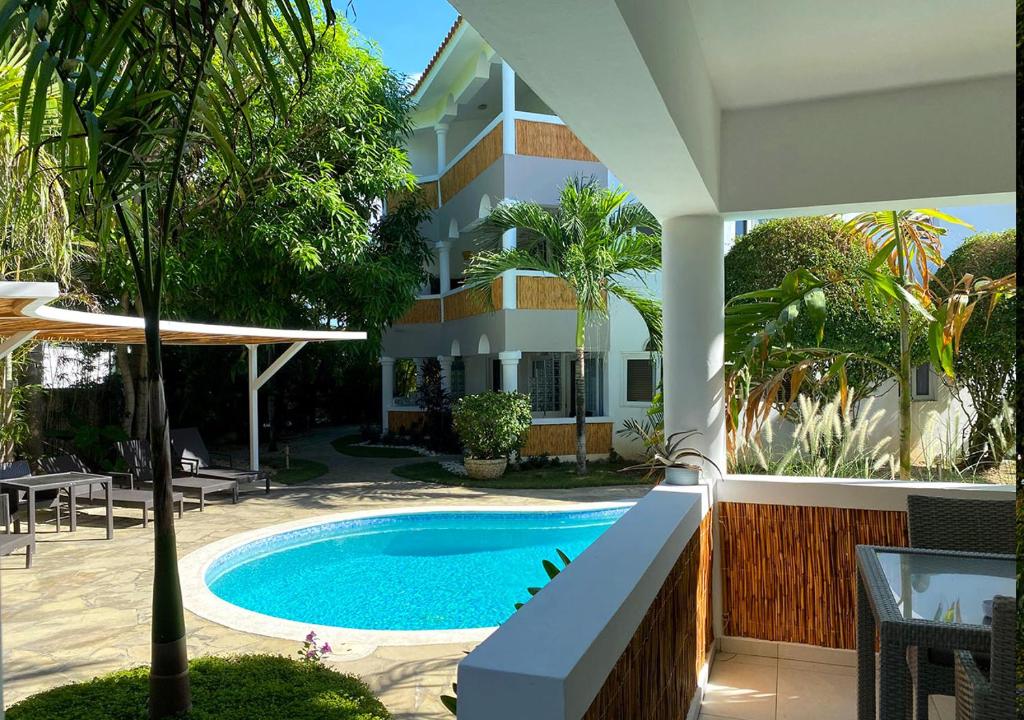 Bazén v ubytování Bahia Residence Cabarete nebo v jeho okolí