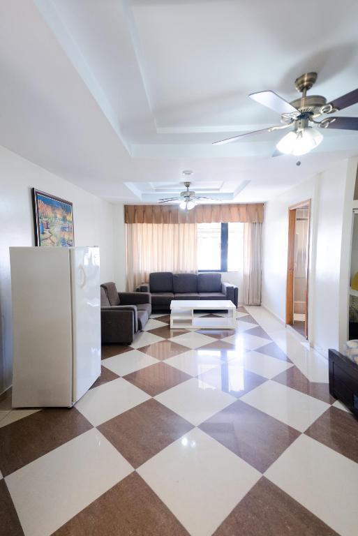 Posezení v ubytování Aparta Hotel Roma