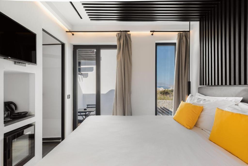 Mazera Boutique Hotel - 阳台的双人间