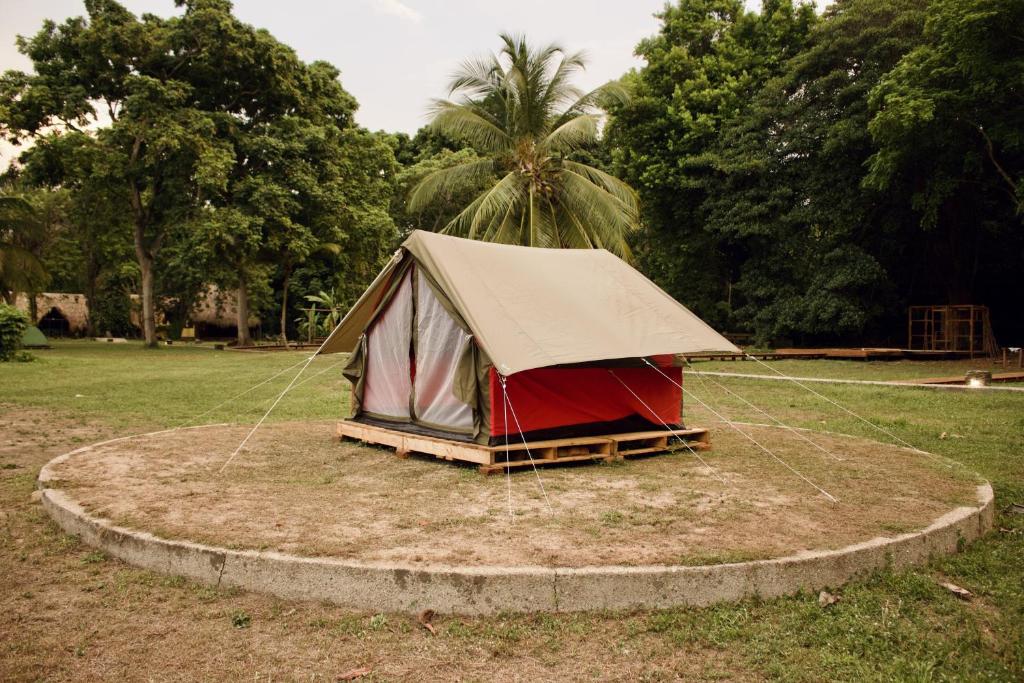 Zahrada ubytování Camping Tequendama - Parque Tayrona