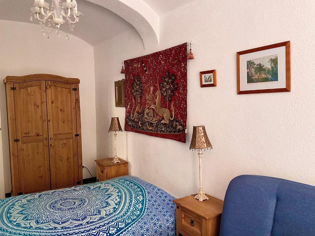Postel nebo postele na pokoji v ubytování Elbenland Apartments Sächsische Schweiz