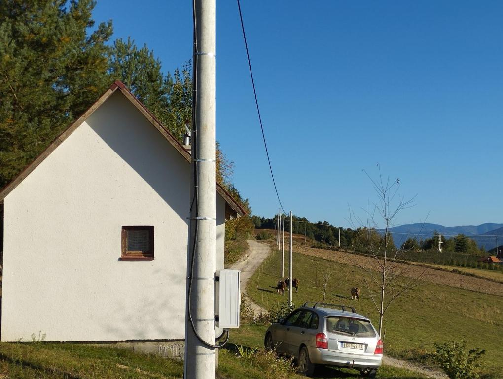 Příroda nedaleko prázdninového domu