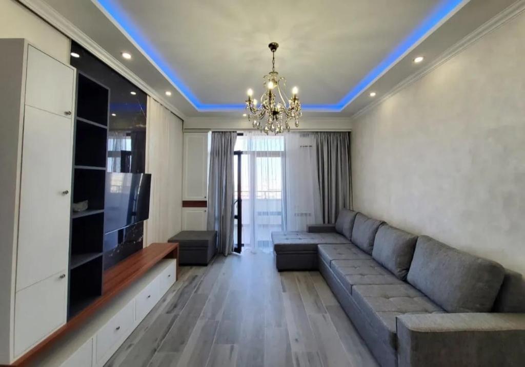 Posezení v ubytování Apartment in Yerevan On Arghutyan Street