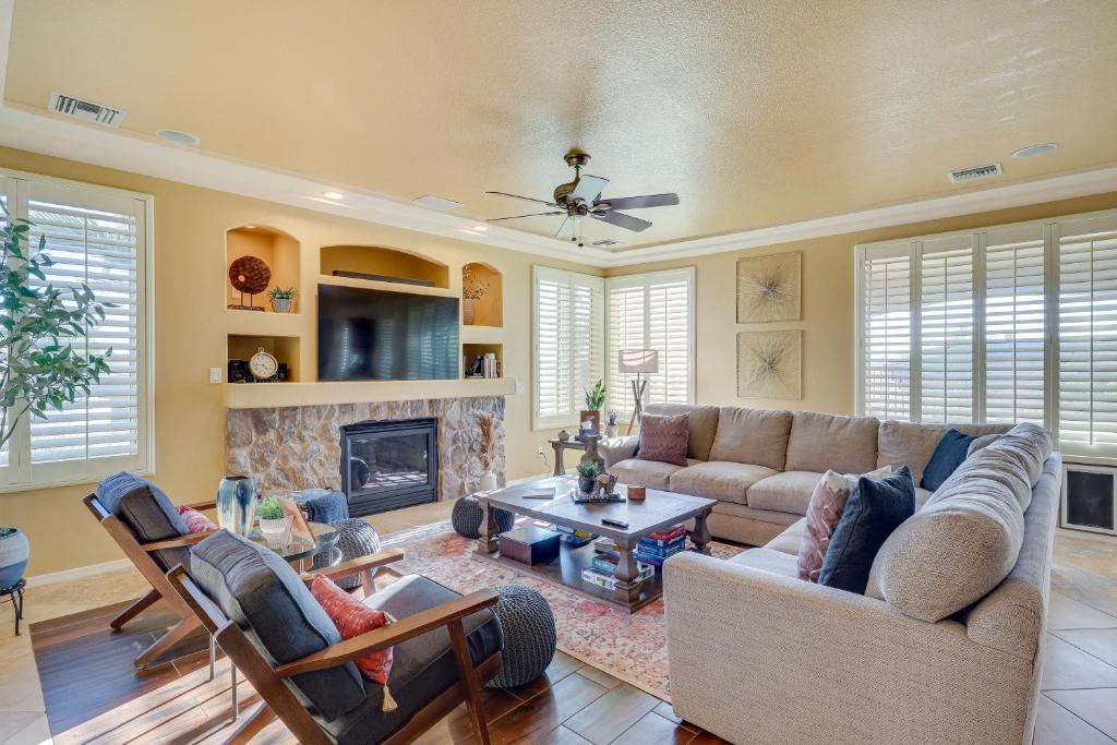 Vacation Home Bullhead City Home with Private Hot Tub and Gas Grill