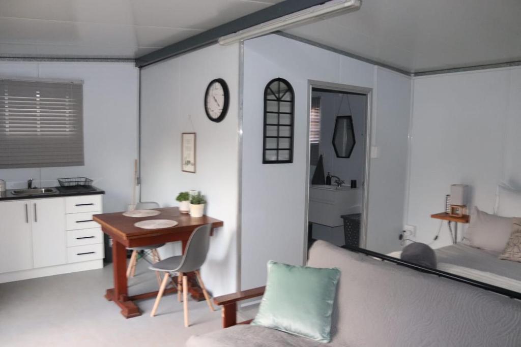 Η κουζίνα ή μικρή κουζίνα στο Zen-Inn Guesthouse