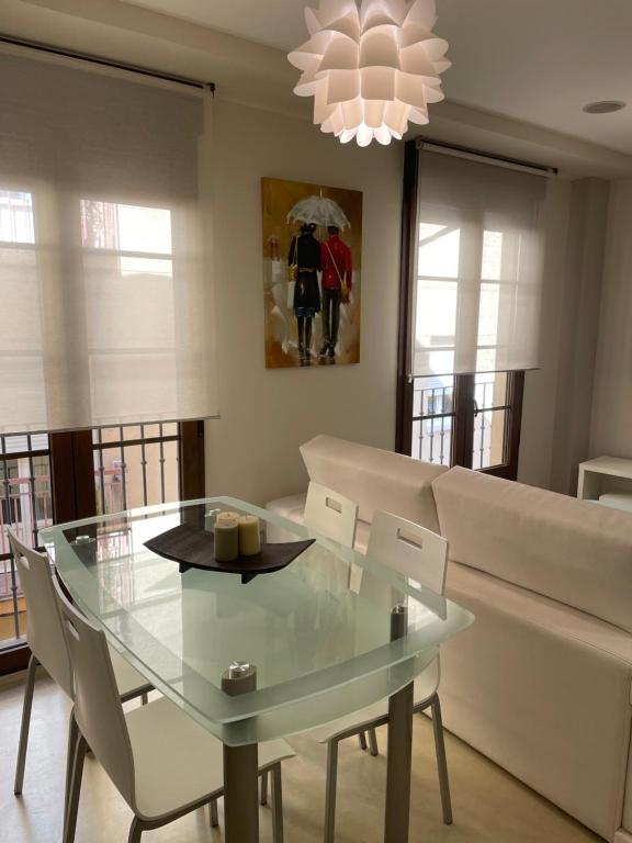 Posezení v ubytování Duplex en Casco Histórico