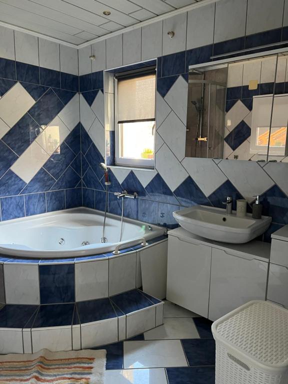 Koupelna v ubytování Ferienwohnung Eden