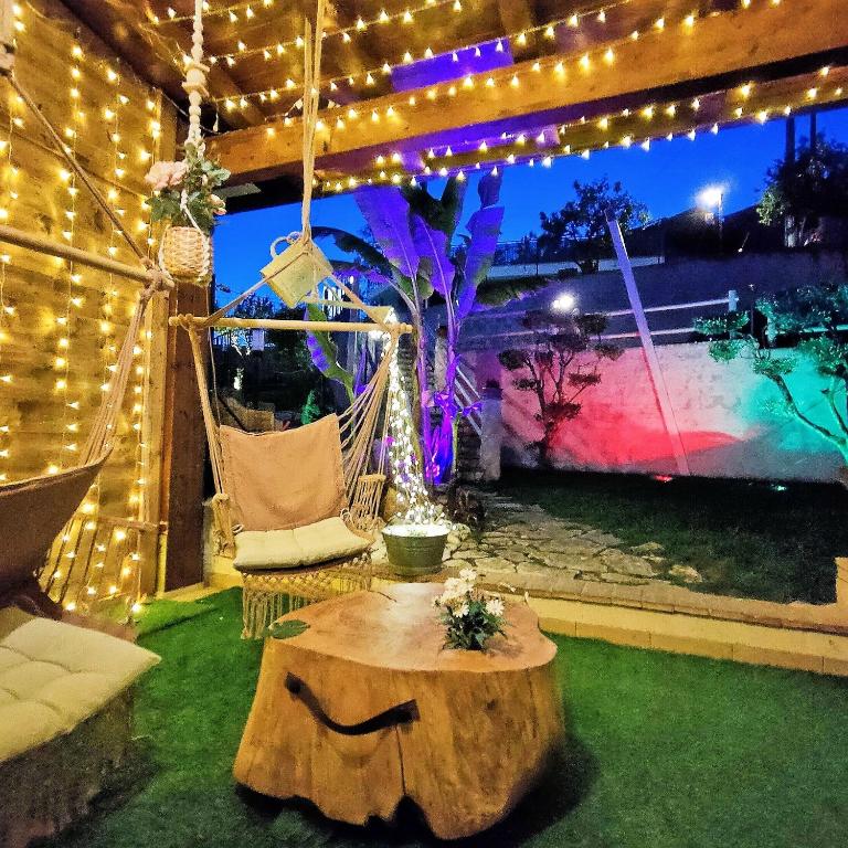 Zahrada ubytování Favola Exclusive b&b