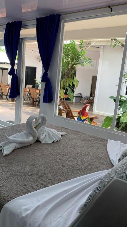 Postel nebo postele na pokoji v ubytování Hotel Serendipity
