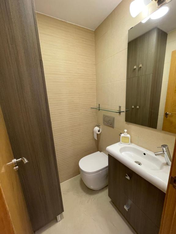 Koupelna v ubytování Duplex en Casco Histórico