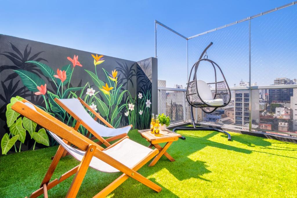 Zahrada ubytování Modern&New Apartment in Palermo - by BueRentals