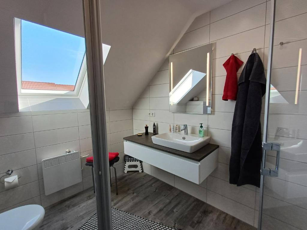 Koupelna v ubytování Premiumhaus Hygge