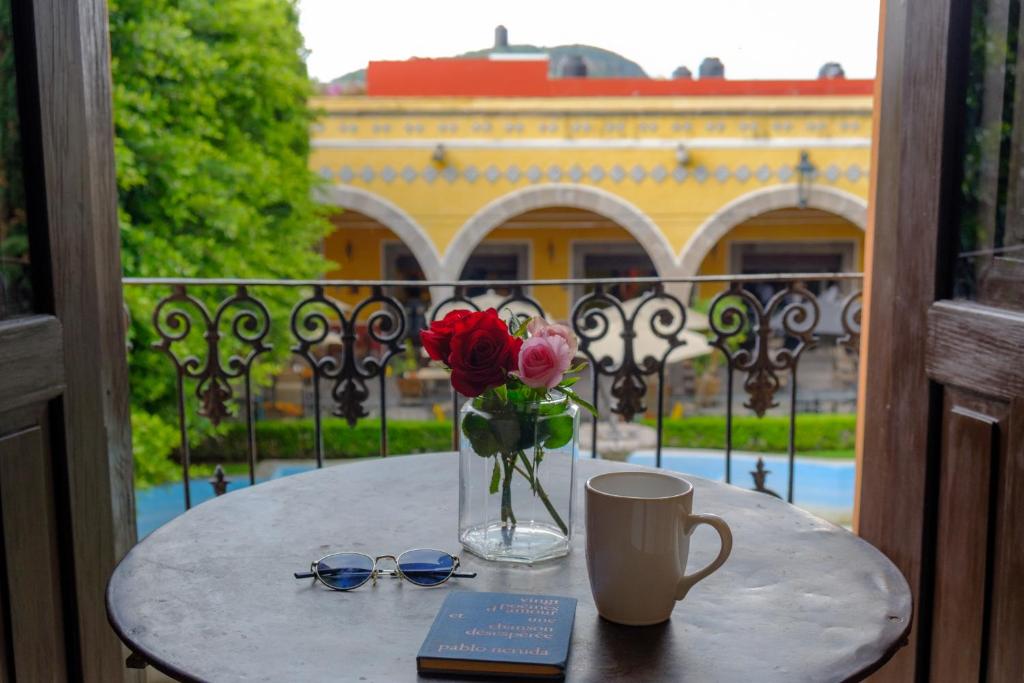 Balkón nebo terasa v ubytování Casa Ibarra