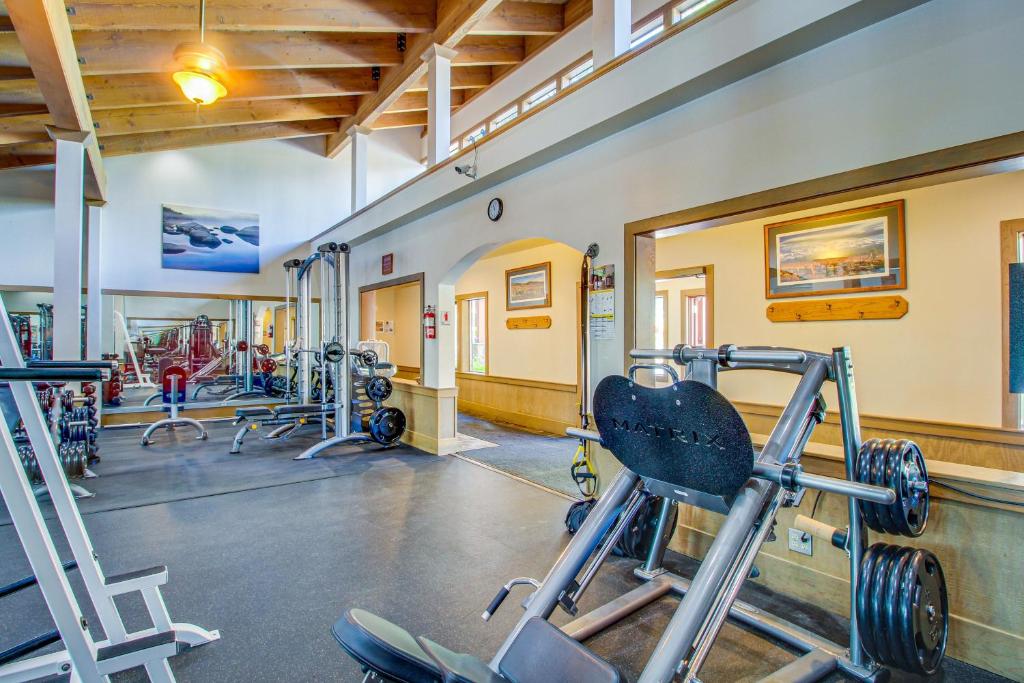 Fitness centrum a/nebo fitness zařízení v ubytování View Condo at Northstar
