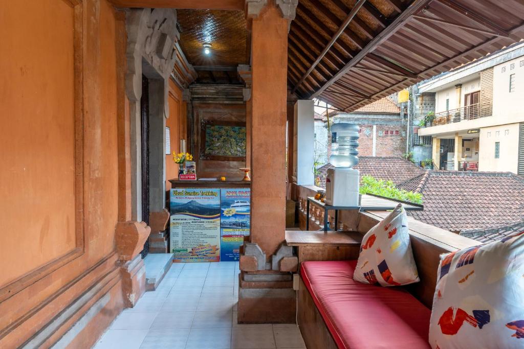 Posezení v ubytování Maharani Hostel