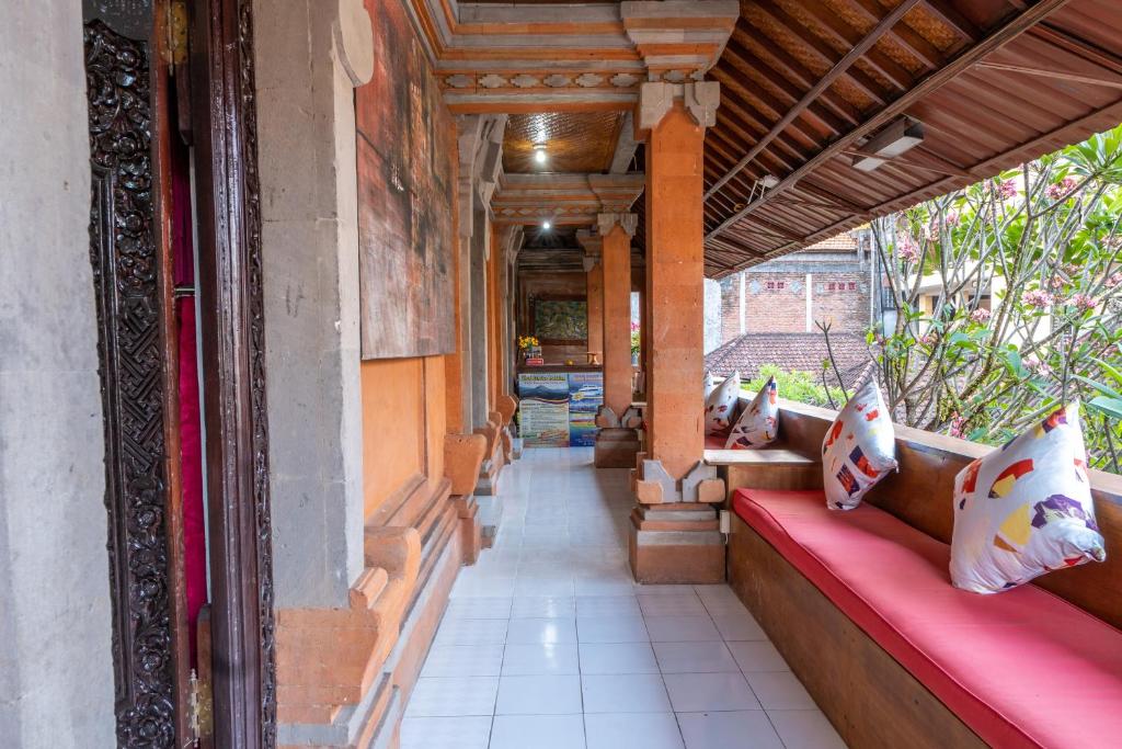 Posezení v ubytování Maharani Hostel