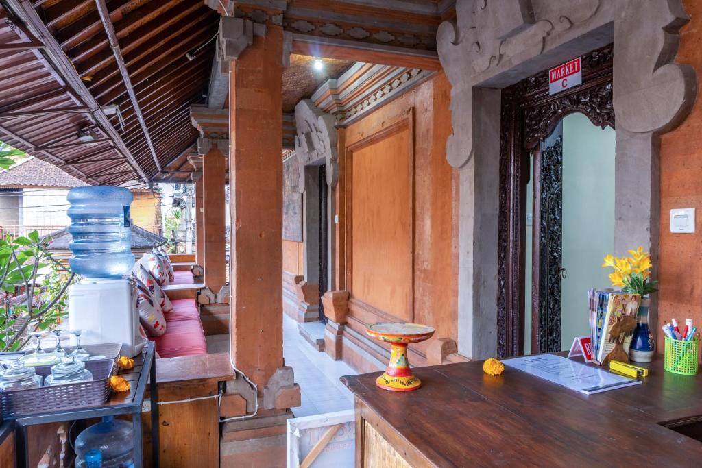 Posezení v ubytování Maharani Hostel