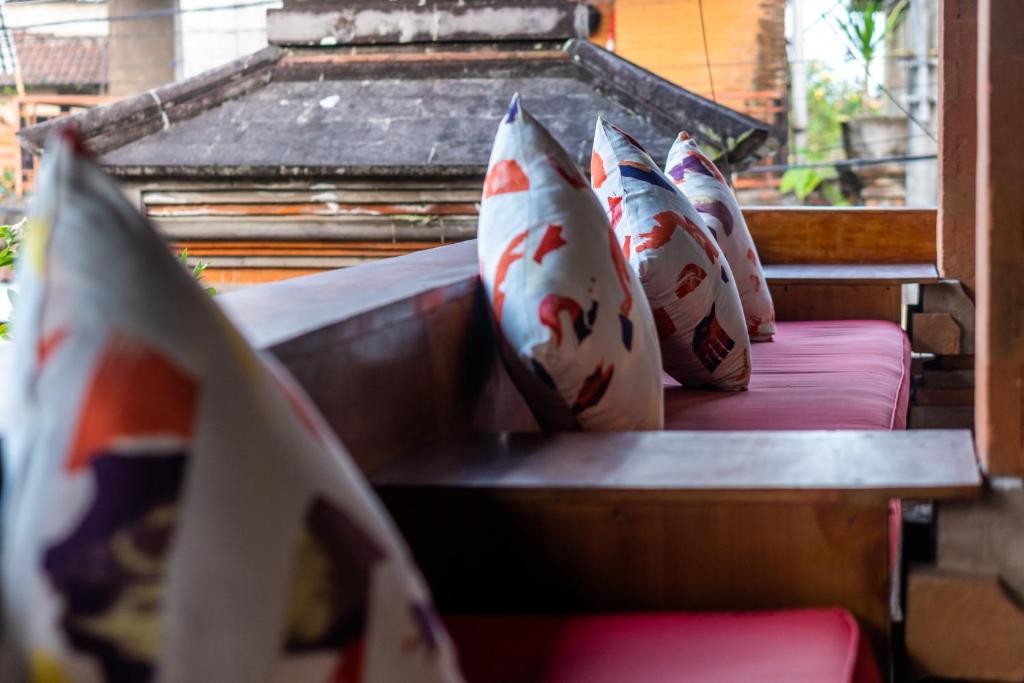 Posezení v ubytování Maharani Hostel