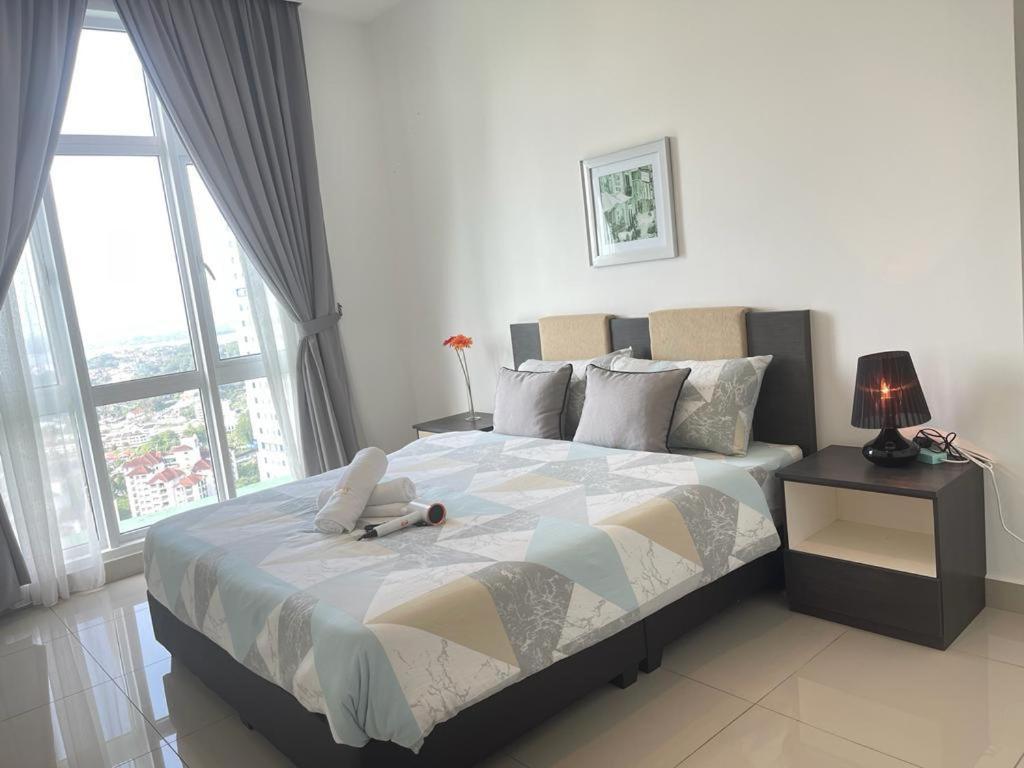 Twin Galaxy Residences 1+1 Homestay @ Johor Bahru - Triple Habitación Con Balcón