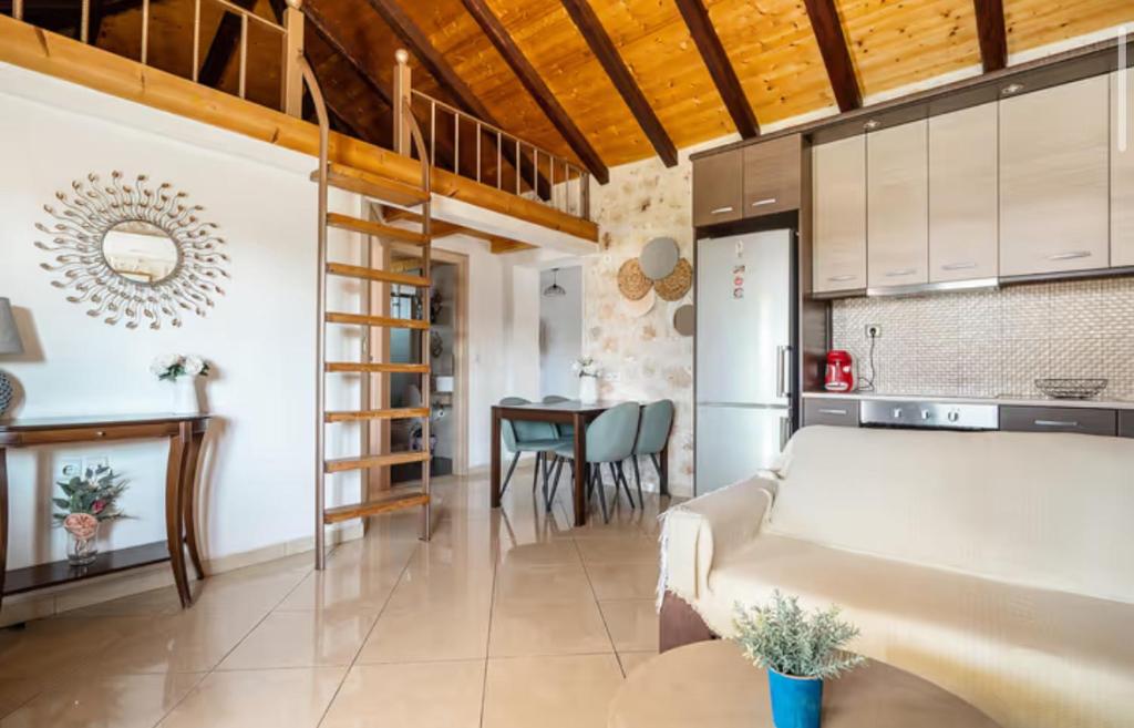 Kuchyň nebo kuchyňský kout v ubytování Key Villas