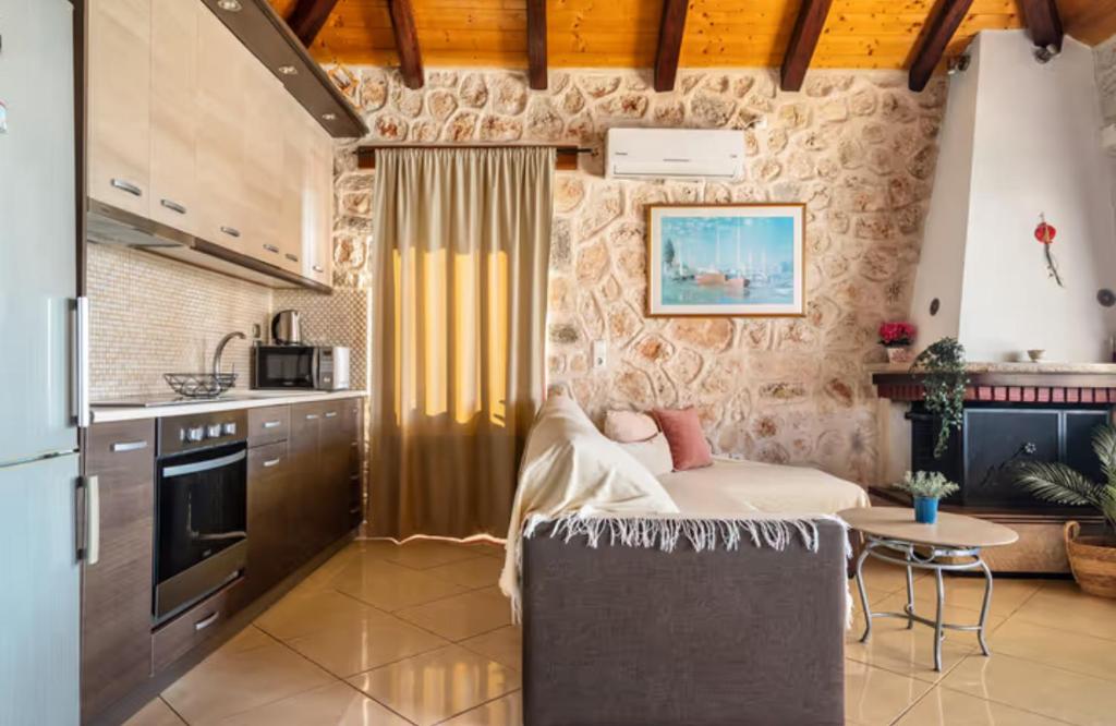 Kuchyň nebo kuchyňský kout v ubytování Key Villas