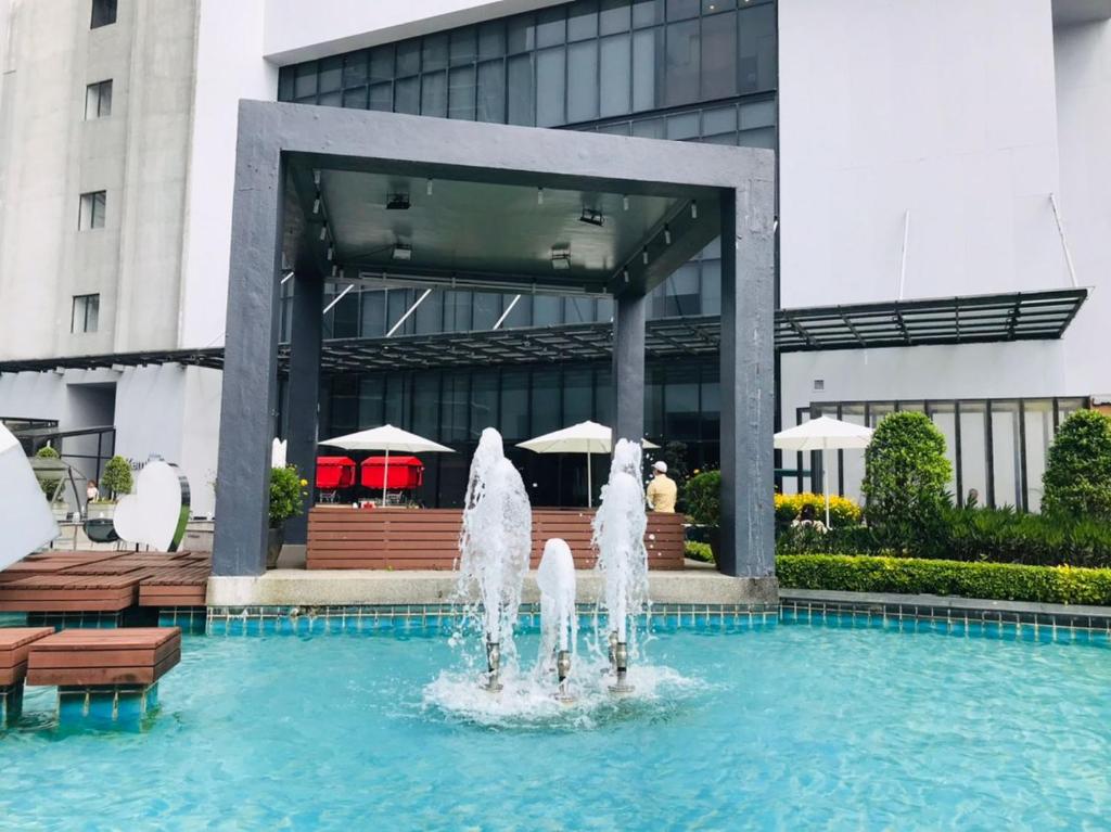 Bazén v ubytování Premium 4pax Studio Hilltop in Genting Highlands # Mountain View nebo v jeho okolí