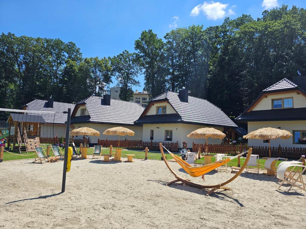 Budova, v ktorej sa dovolenkový dom nachádza
