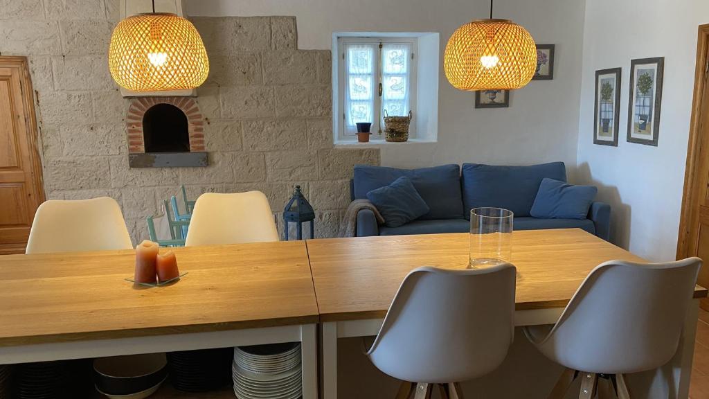 Posezení v ubytování Holiday Home Finca SANT JAUME