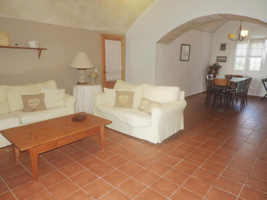 Posezení v ubytování Holiday Home Finca SANT JAUME