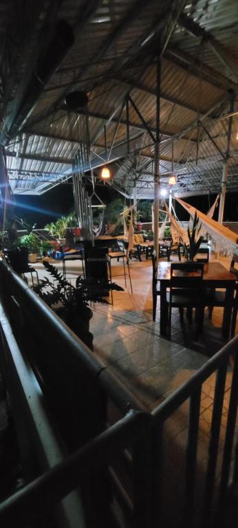 Restaurace v ubytování La Vida Hostel