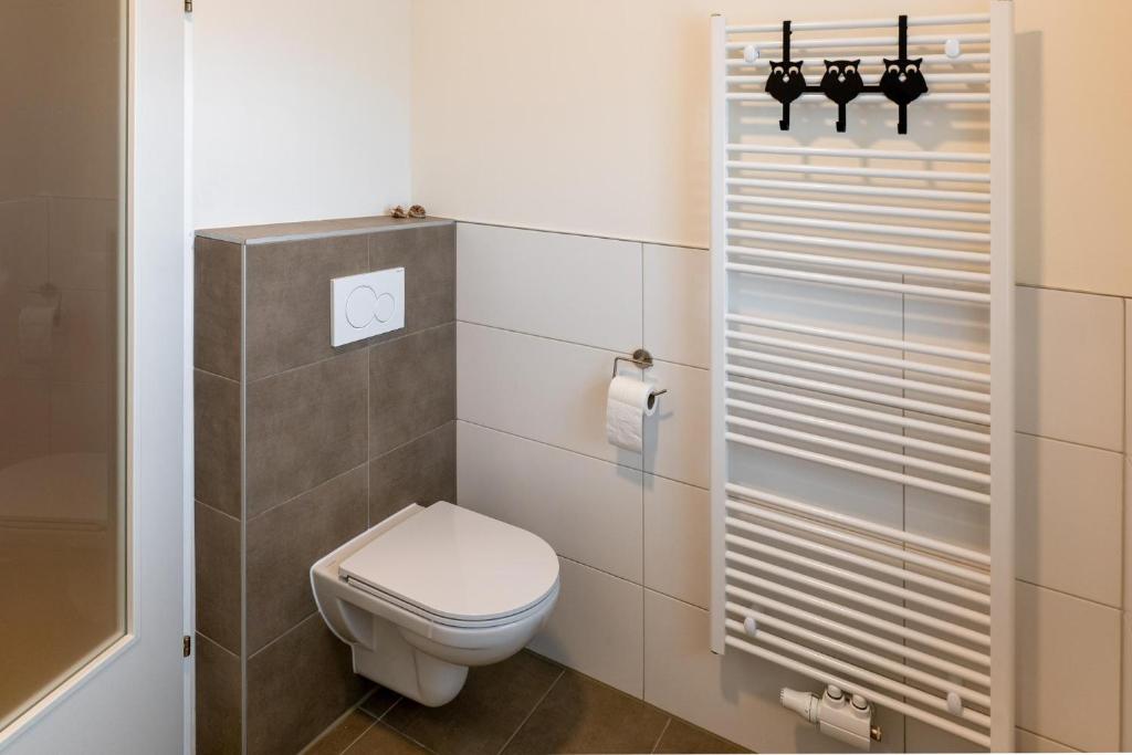 Koupelna v ubytování Appartements am Landschaweg