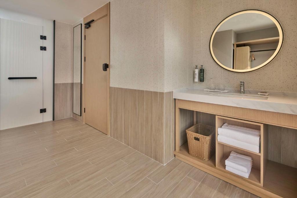 Koupelna v ubytování Hilton Garden Inn Zhuhai Jinan University
