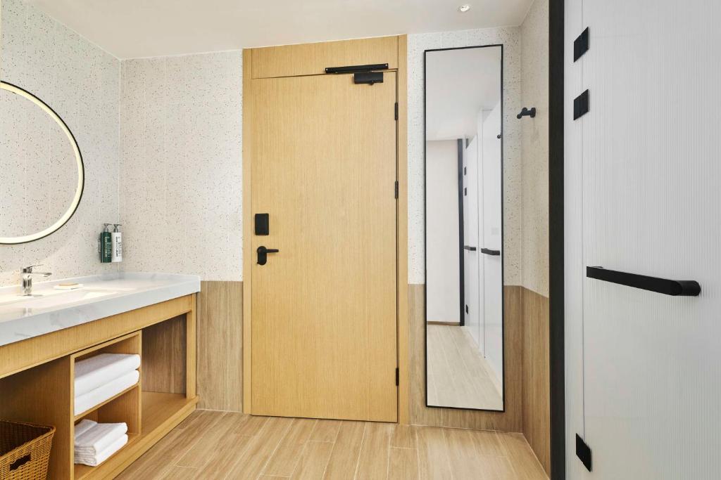 Koupelna v ubytování Hilton Garden Inn Zhuhai Jinan University