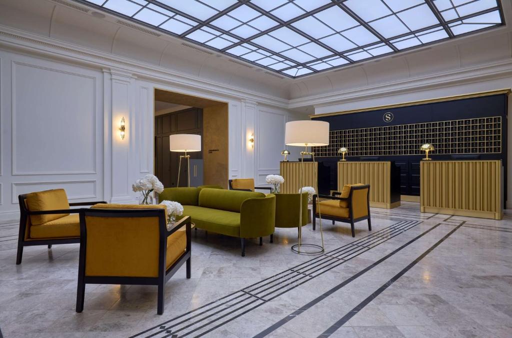 Posedenie v ubytovaní Hotel Saski Krakow Curio Collection by Hilton