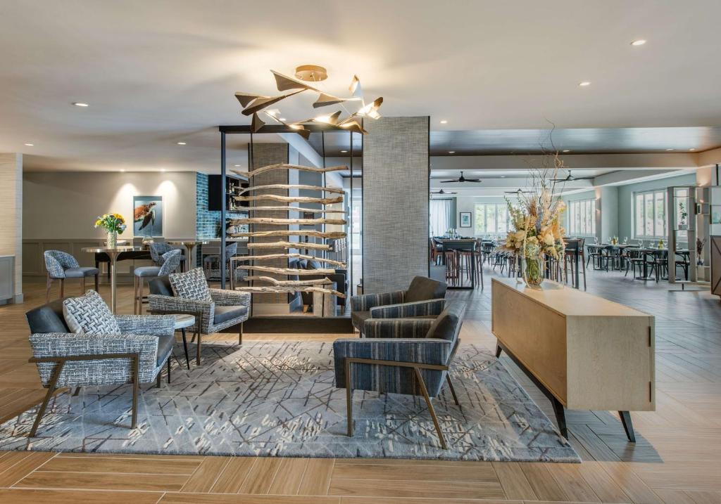 Posezení v ubytování Coast Rehoboth Beach, Tapestry Collection By Hilton