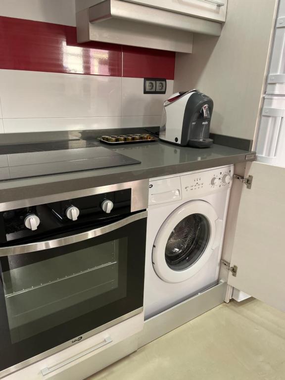 Kuchyň nebo kuchyňský kout v ubytování Duplex en Casco Histórico