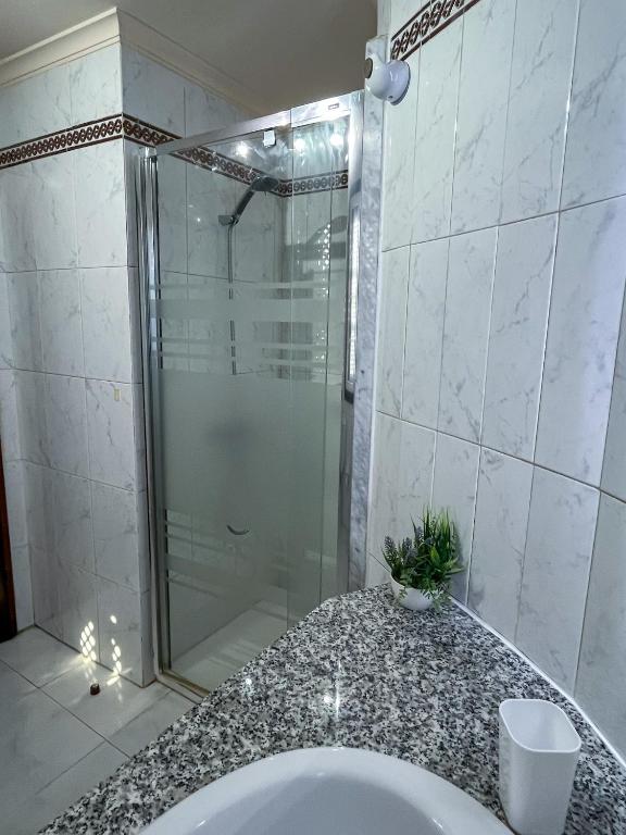 A bathroom at Beautiful Apartment Altamar