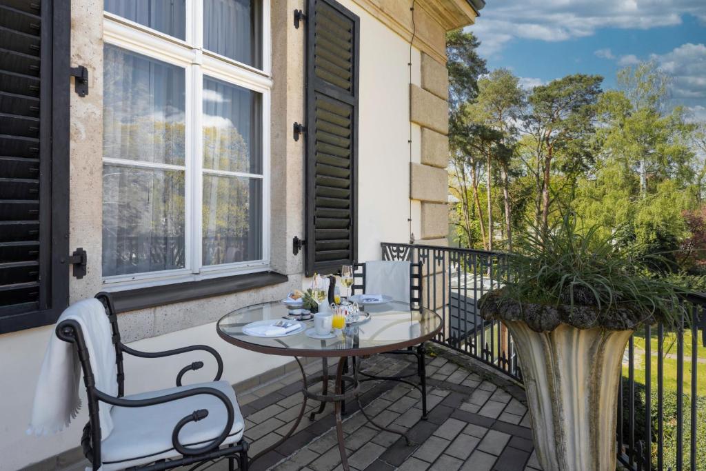 Balkón nebo terasa v ubytování Schlosshotel Berlin