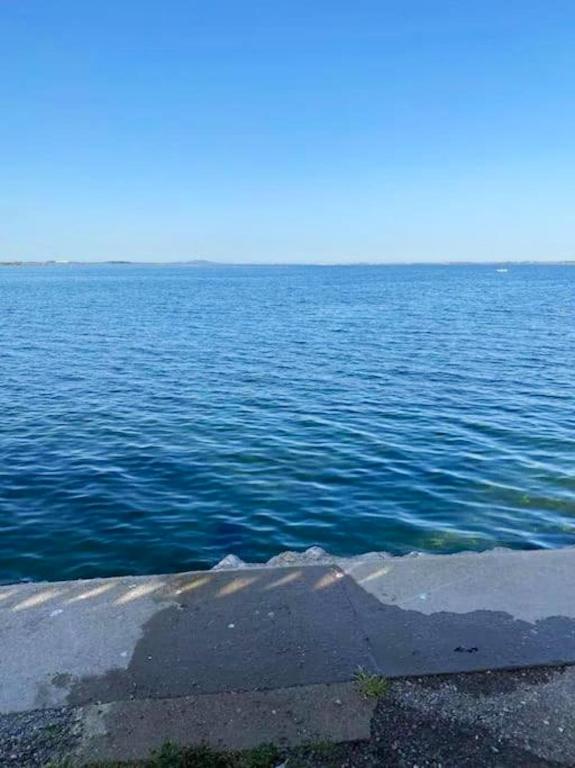 a view of a large body of water at Maison de 2 chambres avec vue sur la mer jardin clos et wifi a Sete in Sète