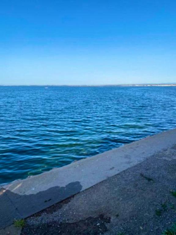 a large body of water with a large body of water at Maison de 2 chambres avec vue sur la mer jardin clos et wifi a Sete in Sète