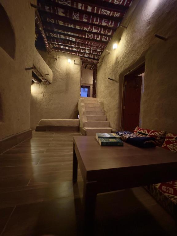 Posezení v ubytování AL Hamra Heritage Inn
