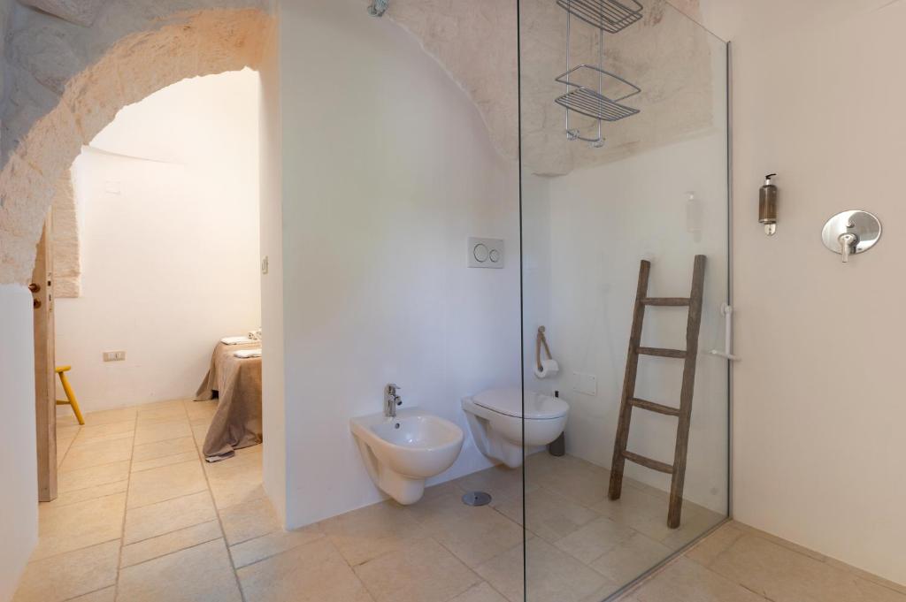 Kúpeľňa v ubytovaní IL VIGNETO SOLE&LUNA con PISCINA PRIVATA