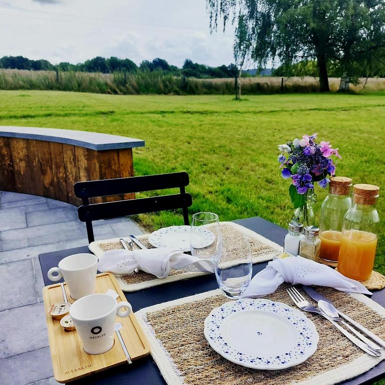 Zahrada ubytování La Ferme de Sotrez
