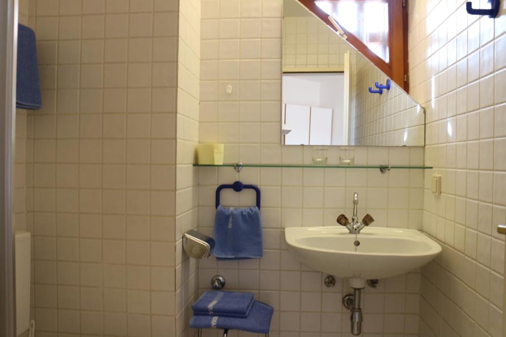 Kúpeľňa v ubytovaní Provianthaus