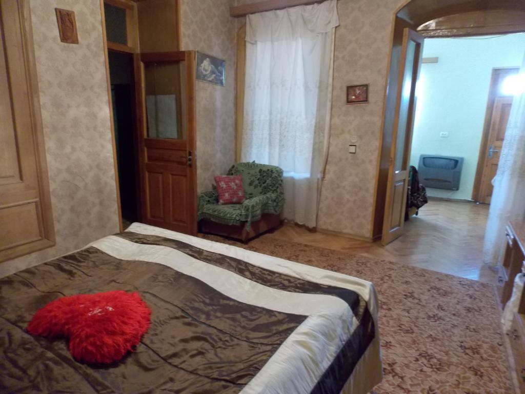 Postel nebo postele na pokoji v ubytování Guest House Wine